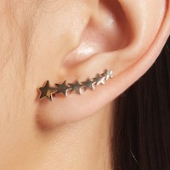 A.V. Jewelry - A.V. Max Falling Star Climber Earrings